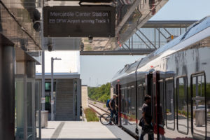 TEXRail Mercantile Station