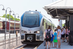 TEXRail Grapevine Main Street Station