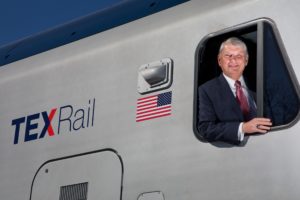 Paul Ballard On TEXRail Train