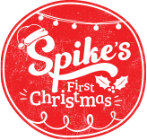 Spike's First Christmas Logo