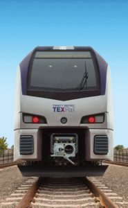 TEXRail Train Front View