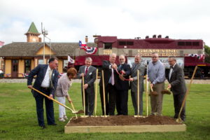 TEXRail Ground Breaking Grapevine Main Street Station Event
