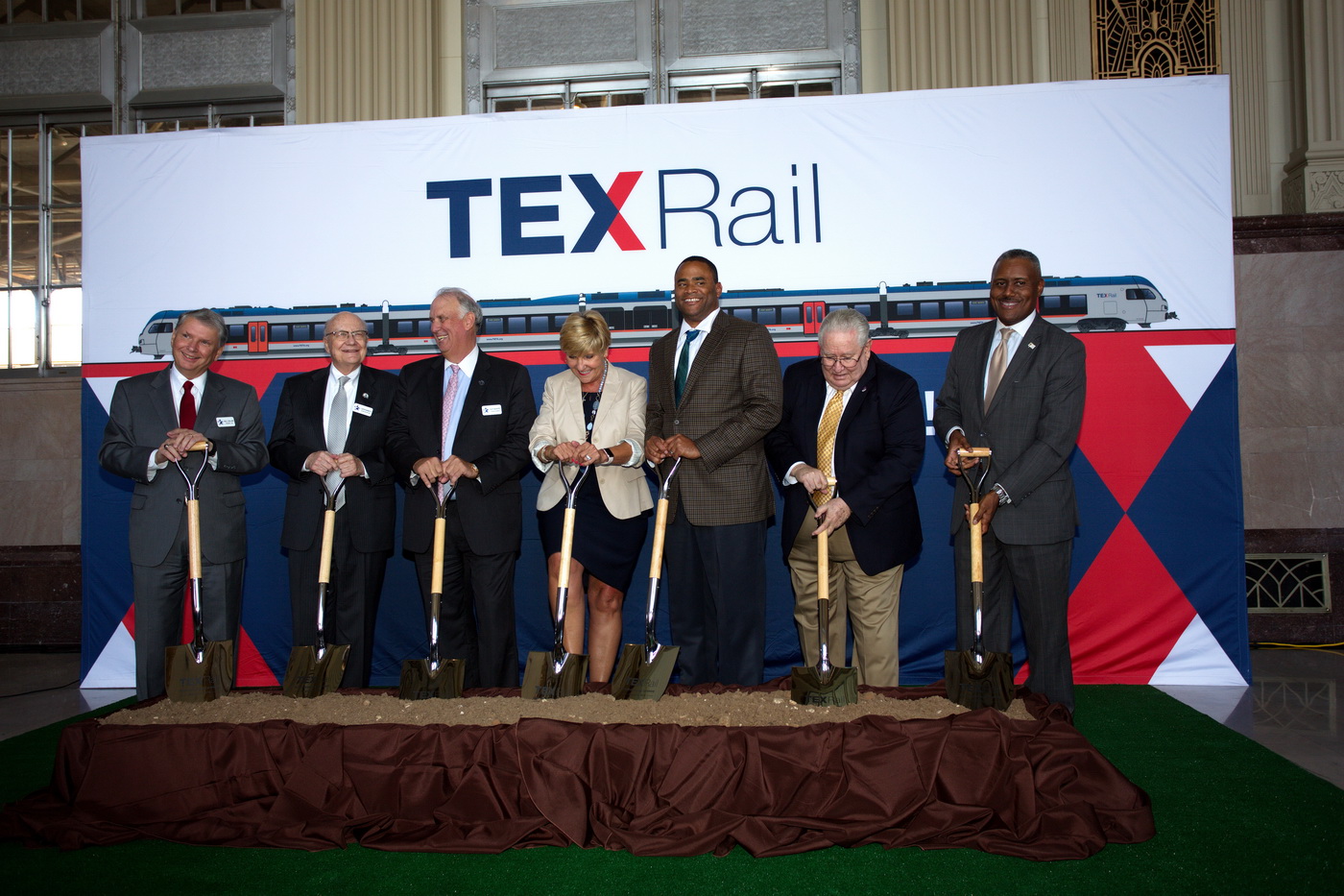 TEXRail Groundbreaking Photos - Trinity Metro