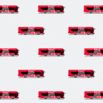 Dash Bus Mobile Background