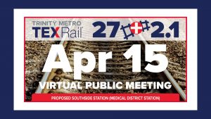 TEXRail Virtual Public Meeting