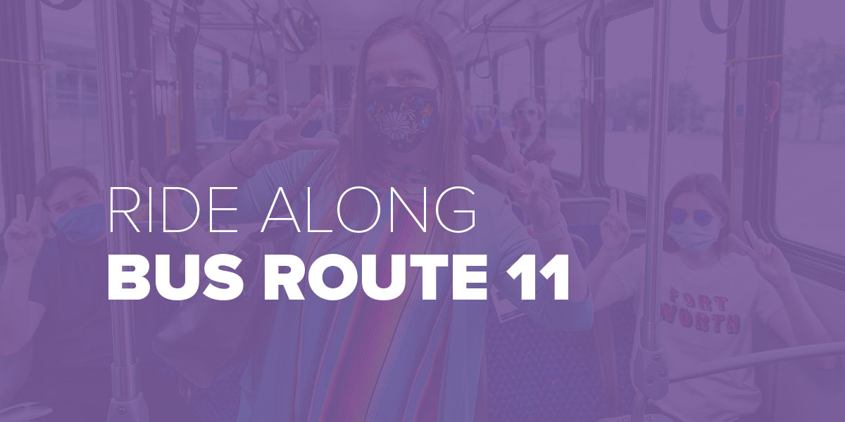 Trinity Metro Blog Ride Along Bus Route 11