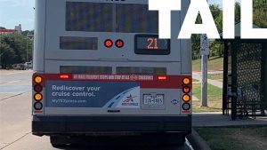 Trinity Metro Bus Advertising Tail