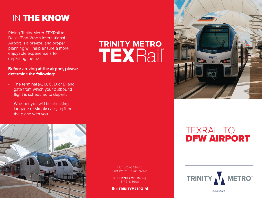 TEXRail At DFW - Trinity Metro