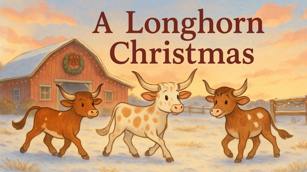 Longhorn Christmas Cover